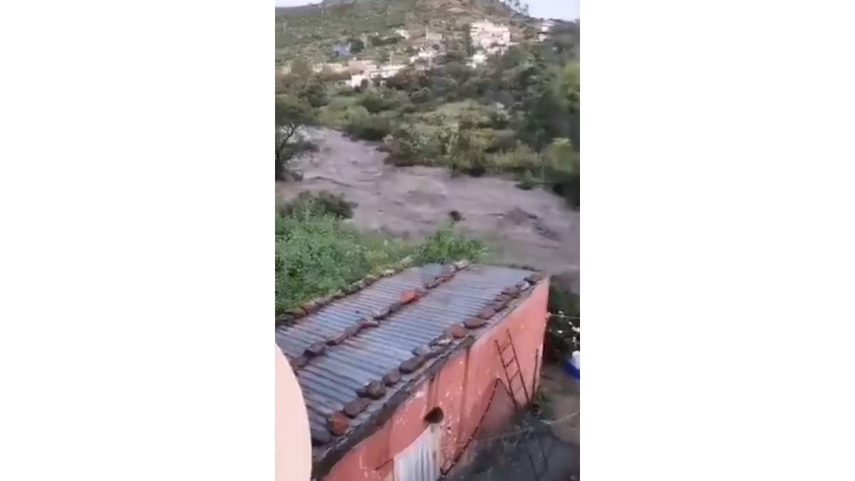 Caudal de la presa