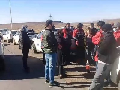 Soledad Martínez se reunió con los trabajadores mineros de Andacollo