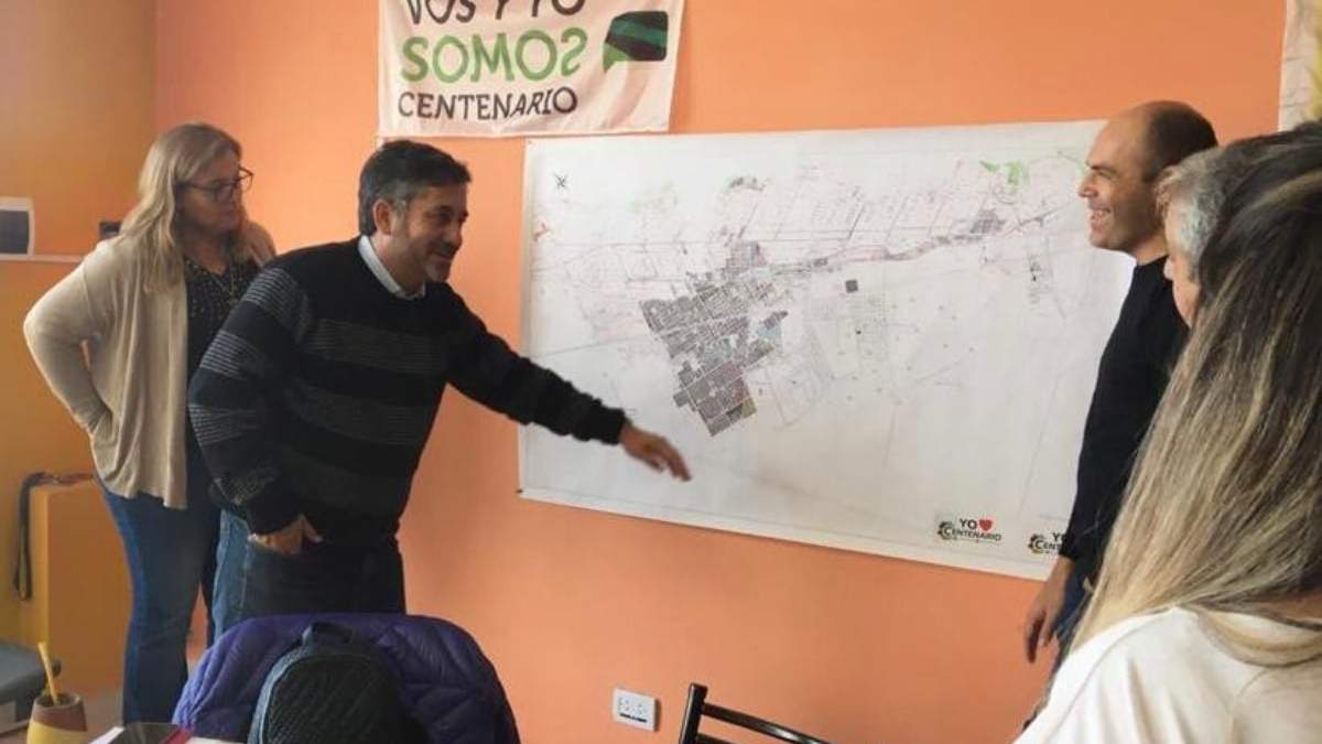 Tratamiento de la ampliación del ejido urbano de Centenario. Fuente: (Twitter)