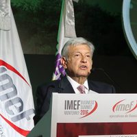 Trump debe tratar con un presidente honesto… y Peña no lo es: AMLO
