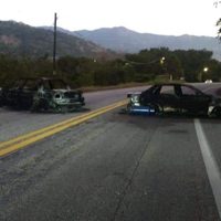 Autos incendiados y 10 detenidos dejan choques armados en Acapulco