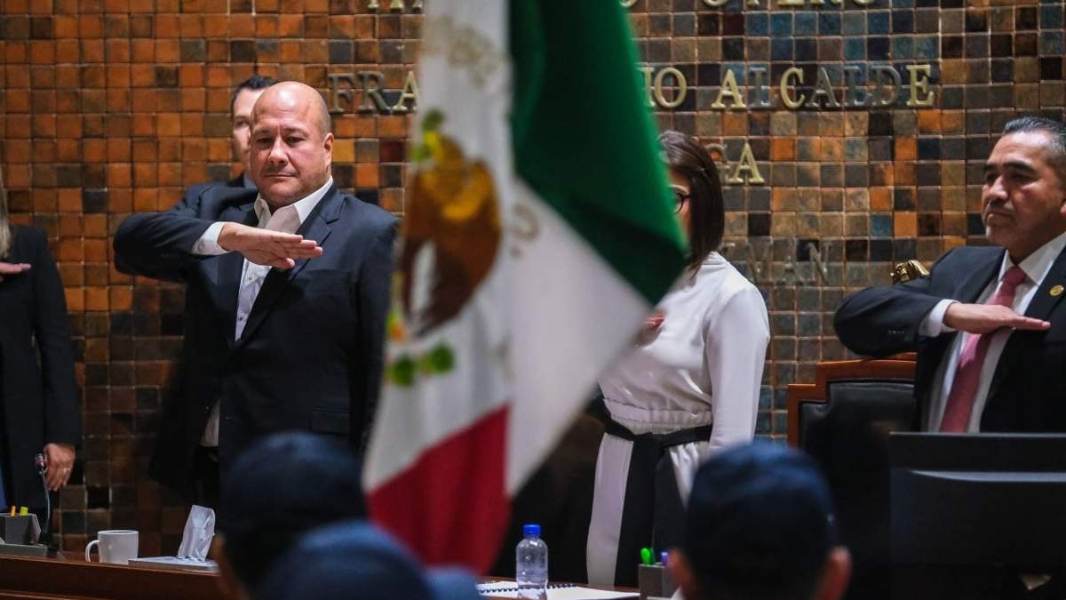 Reclamo durante el Cuarto Informe