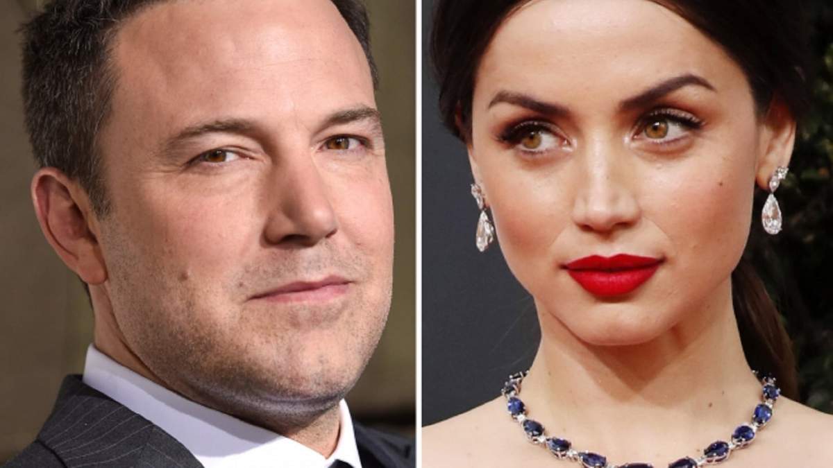 Ben Affleck y Ana de Armas. Fuente: (Twitter)