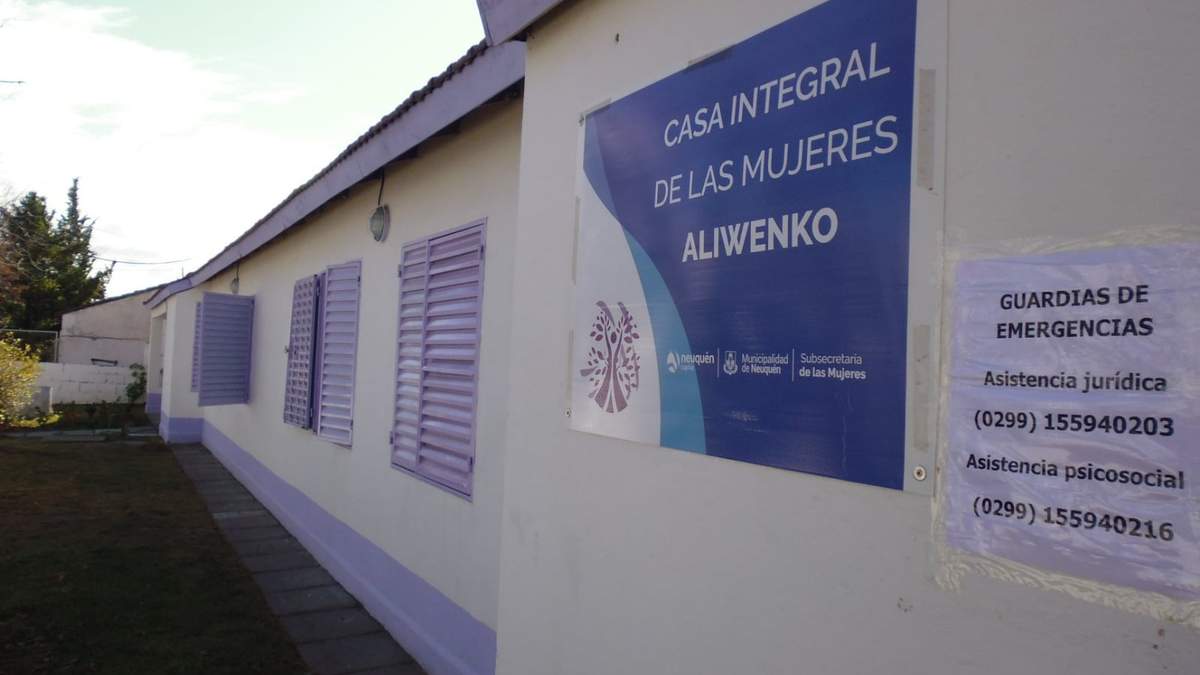 La casa integral Aliwenko asiste a las víctimas de violencia de género. Fuente: (Facebook)