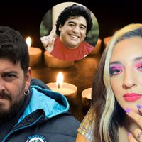 Los fuertes y emotivos posteos de Jana Maradona y Diego Maradona Jr. para conmemorar a su padre