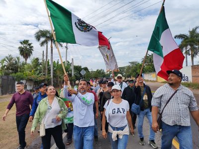 Éxodo desde Tuxpan a Tepic: inicia defensa social contra criminalización de la protesta en Nayarit