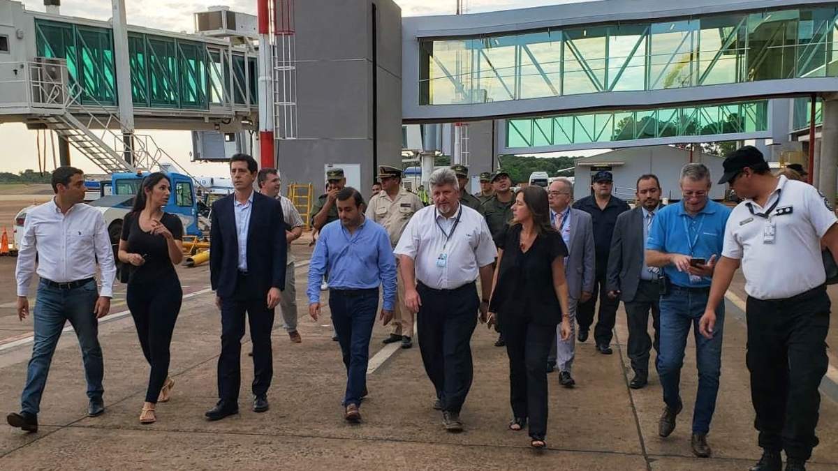 Ministros del Interior y de Seguridad, Wado de Pedro y Sabina Frederic. Foto: (Twitter)