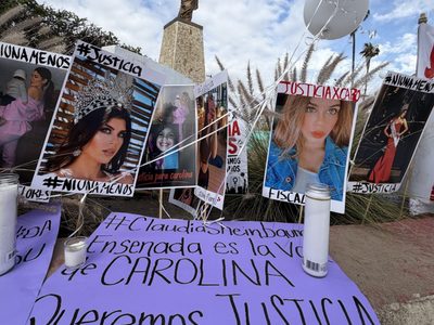 Exigen justicia en Ensenada por Carolina Flores, exreina de belleza asesinada por su suegra