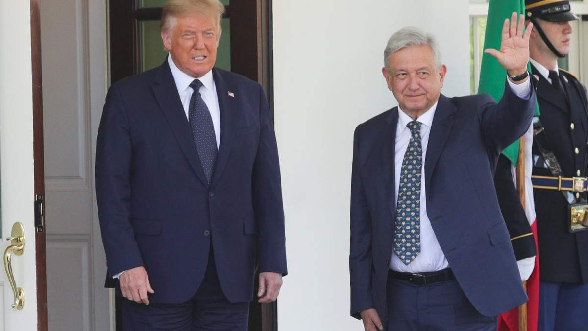 López Obrador y Trump se mostraron muy satisfechos después de su reunión