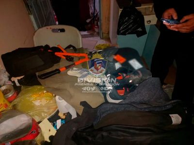 En un allanamiento, dieron con elementos robados y con un prófugo de la justicia rionegrina