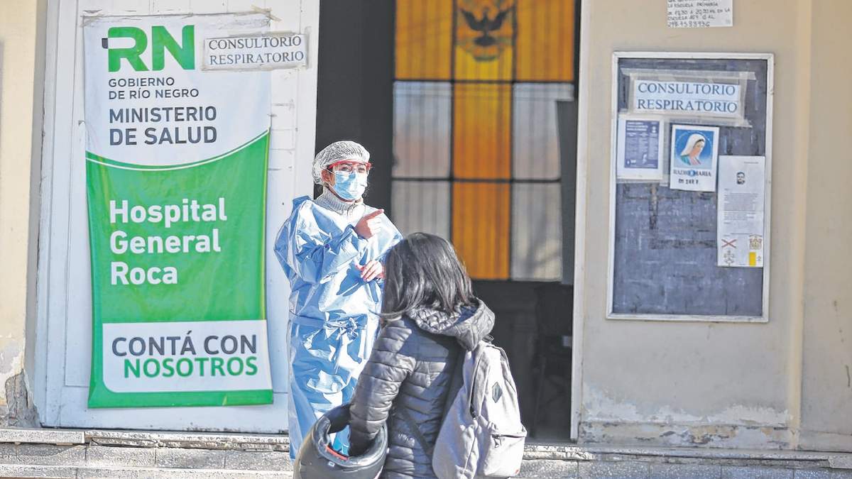 Coronavirus en Río Negro. Fuente: (Twitter)