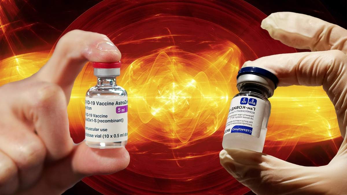 Combinación de las vacunas contra el coronavirus Sputnik V y AstraZeneca. Fuente: (Minuto Neuquén)