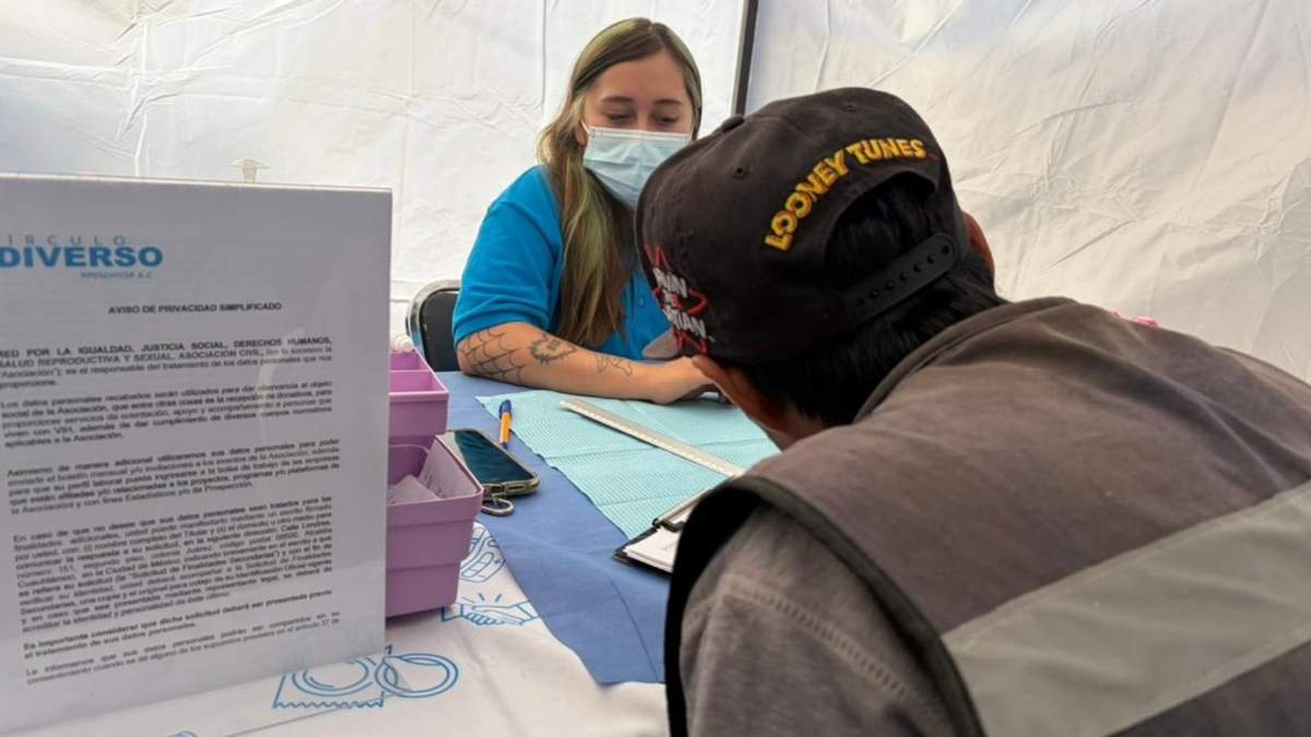 En la delegación Cuauhtémoc se aplicaron pruebas rápidas gratuitas de VIH