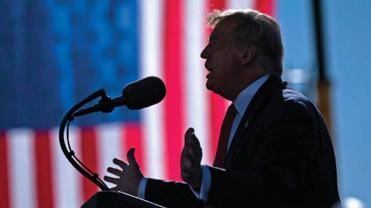 Donald Trump, presidente de EU.
