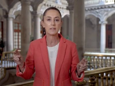 Sheinbaum recicla videocolumna para meterse a la polémica sobre la deuda pública