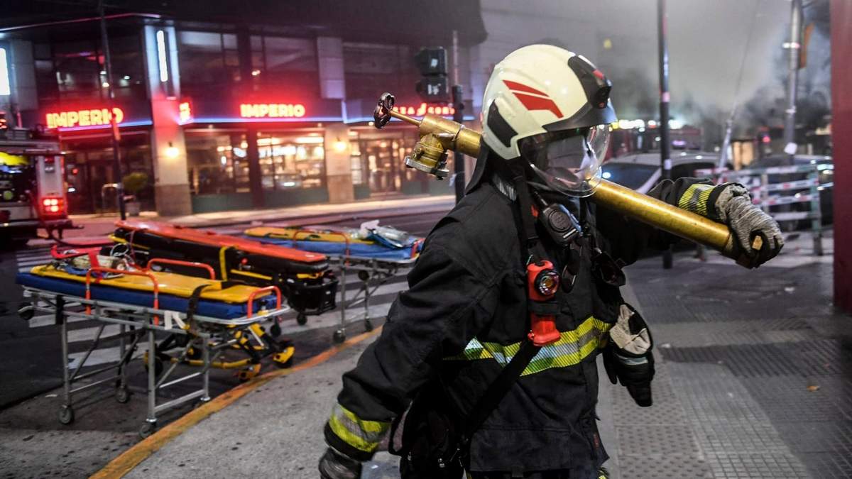 Tragedia de Villa Crespo. Fuente: (Twitter)