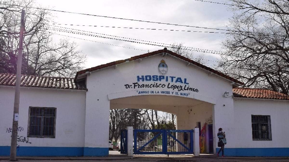 Hospital de General Roca donde ejercía la médica. Fuente: (Facebook)