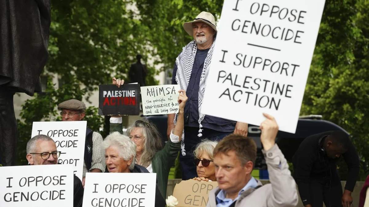 Más de 70 detenidos en protestas en Reino Unido en apoyo al grupo prohibido Palestine Action