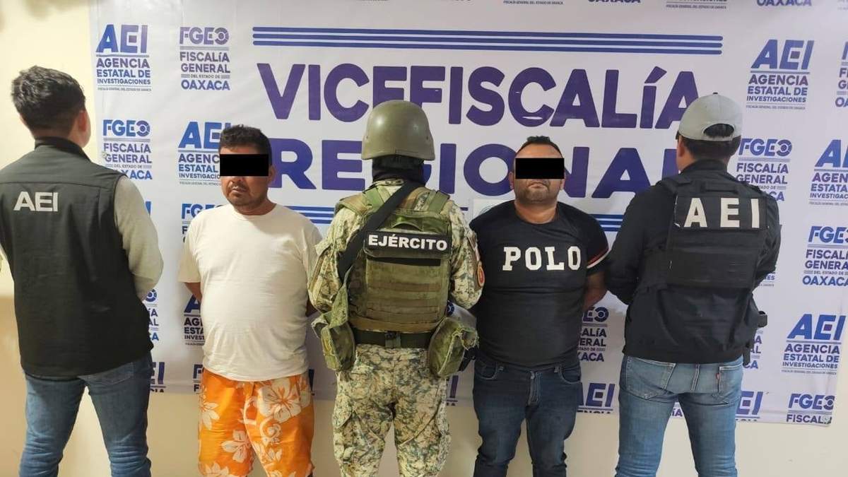 Detienen a J.A.R.S., alias “Ricoy” y S.Z.M., alias “Zamora” por el delito de feminicidio cometido en el municipio de Jalapa del Marqués