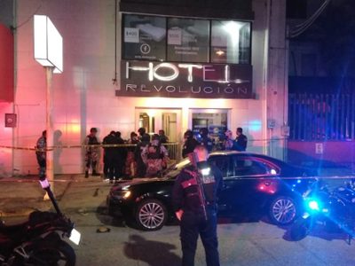 Hombres armados abren fuego en hotel de Coatzacoalcos; hay 2 muertos y 2 heridos