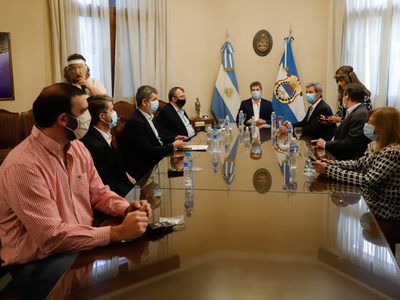 San Juan: el secretario de Minería se reunió con las autoridades de Barrick Gold