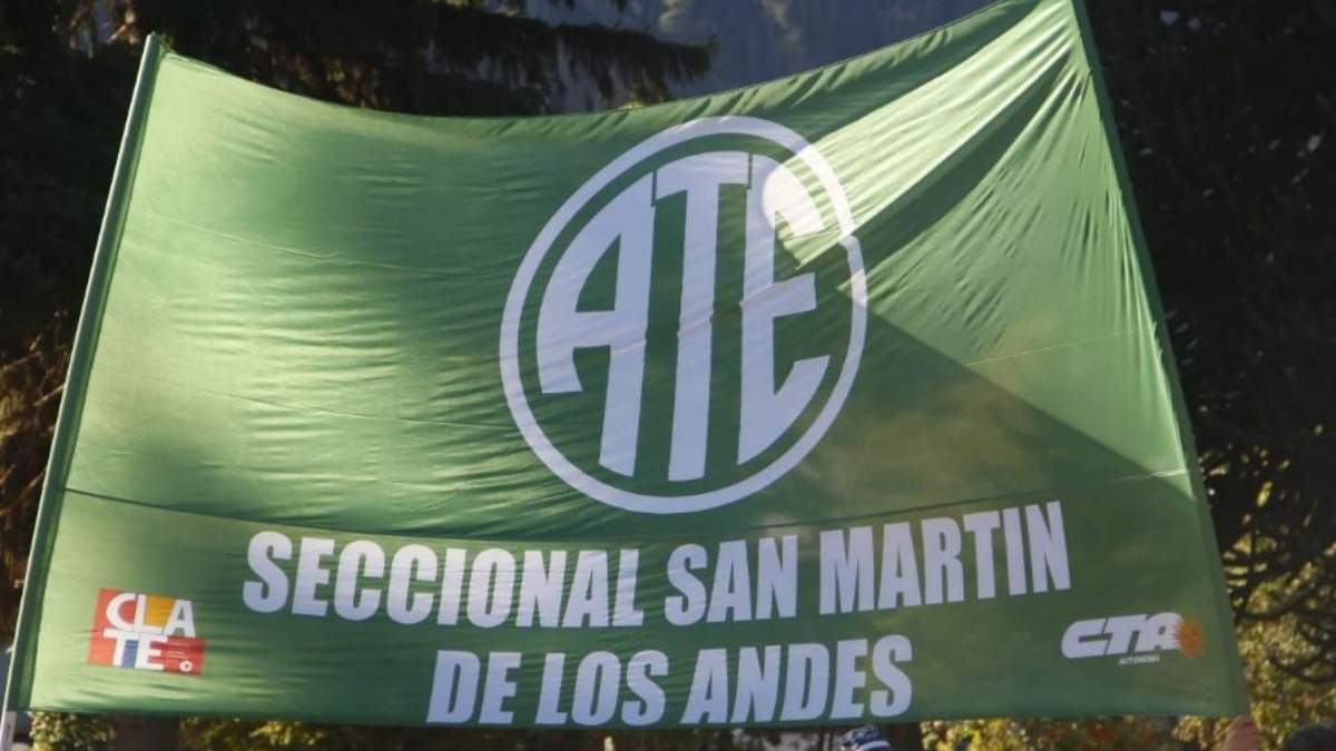 Seccional de la ATE en San Martín de los Andes. Fuente: (Twitter)