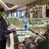 Shopping: controlan el cumplimiento de normas de higiene