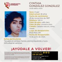 Madre de joven desaparecida en Veracruz pide la intervención de Delfina Gómez