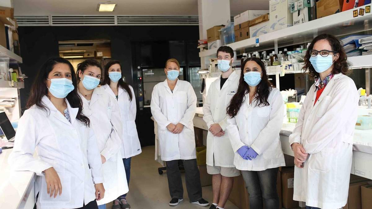 El equipo de investigación que lleva a cabo el desarrollo de la vacuna argentina. Fuente: (Twitter)