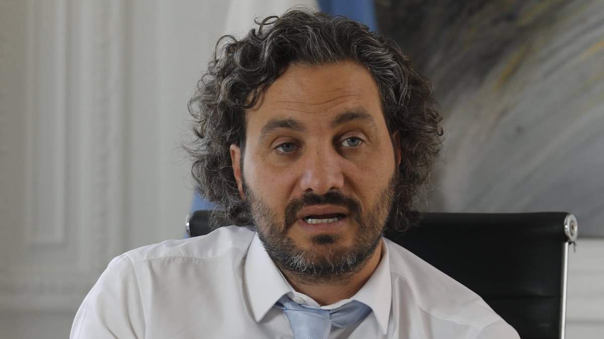 Santiago Cafiero, jefe de Gabinete de la Nación. Fuente: (Twitter)