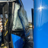 Choca Trolebús elevado a la altura de la estación Santa Martha; hay 26 heridos