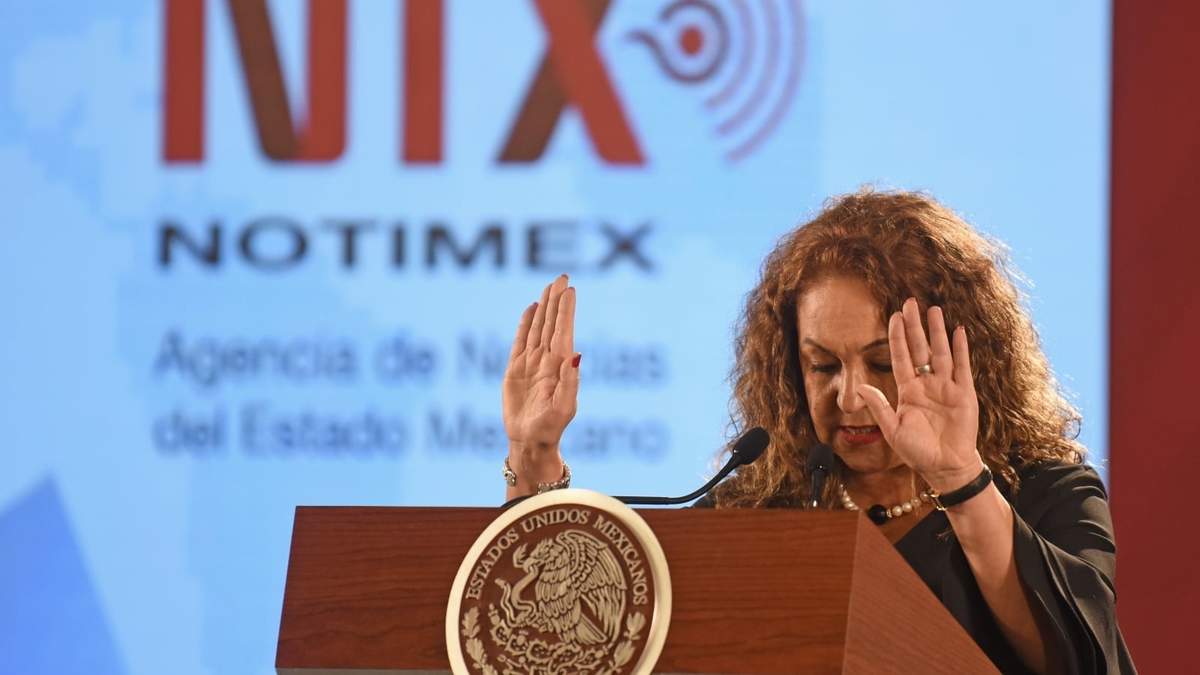 Sanjuana Martínez, exdirectora de Notimex