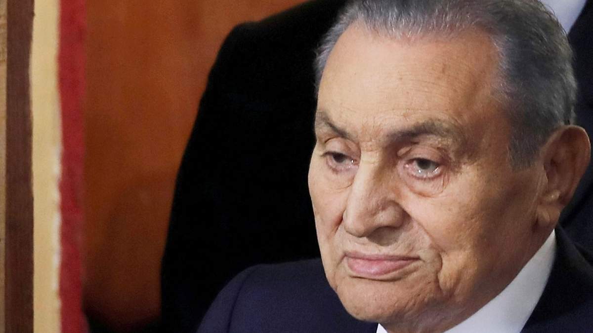 Hosni Mubarak, ex presidente de Egipto. Fuente: (Twitter)