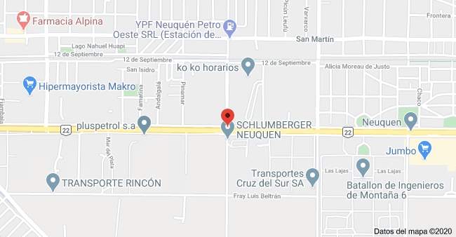 Zona del accidente en ruta 22 Fuente: (Twitter)