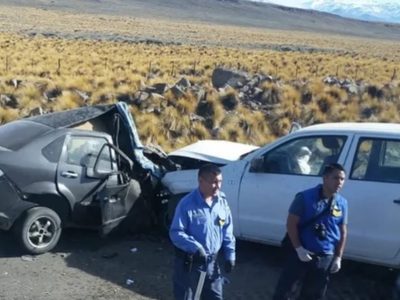 Turistas fueguinos tuvieron un grave accidente cerca de Junín