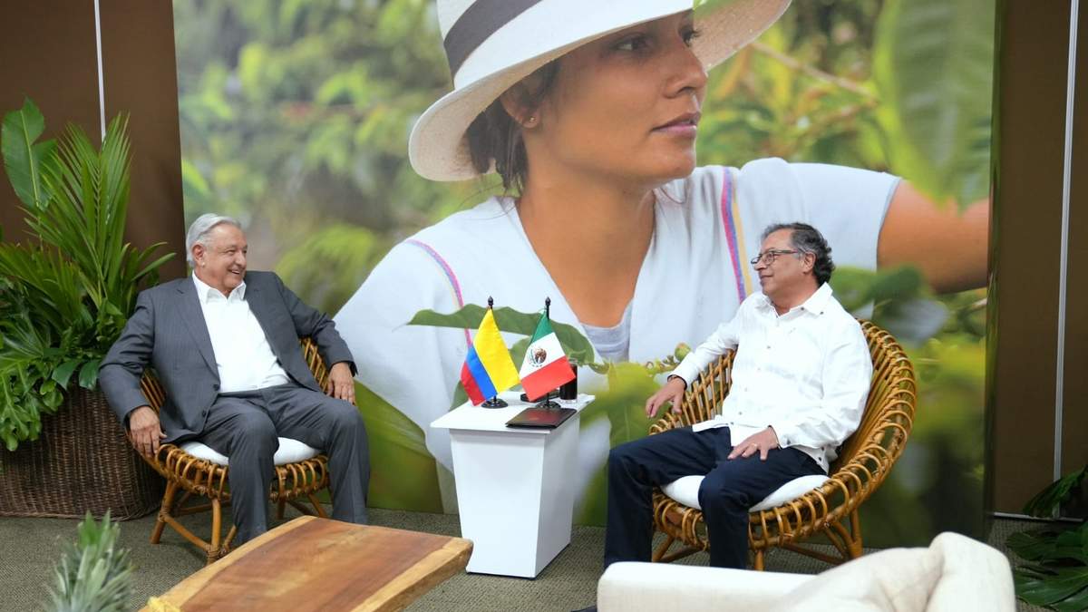 El encuentro de los mandatarios se realizó en un centro de convenciones de Cali, ciudad suroccidental colombiana