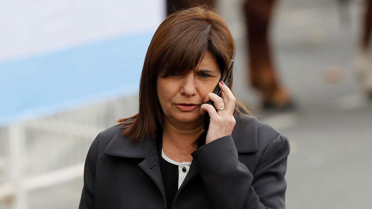 Patricia Bullrich. Fuente: (Twitter)