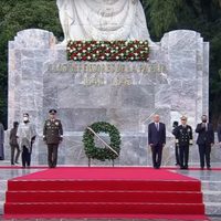 AMLO rinde honores a los Niños Héroes de Chapultepec