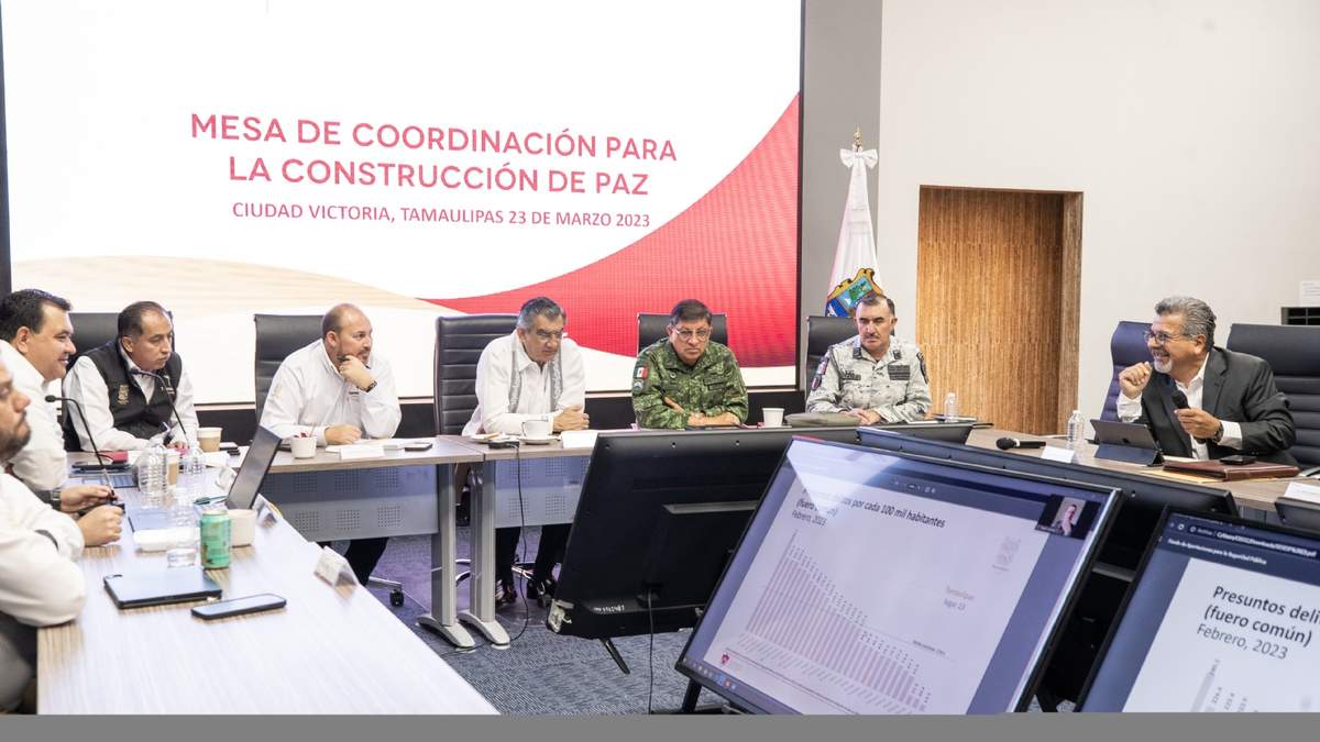 Confirma informe de Seguridad que incidencia de delitos en Tamaulipas, es la más baja en siete años