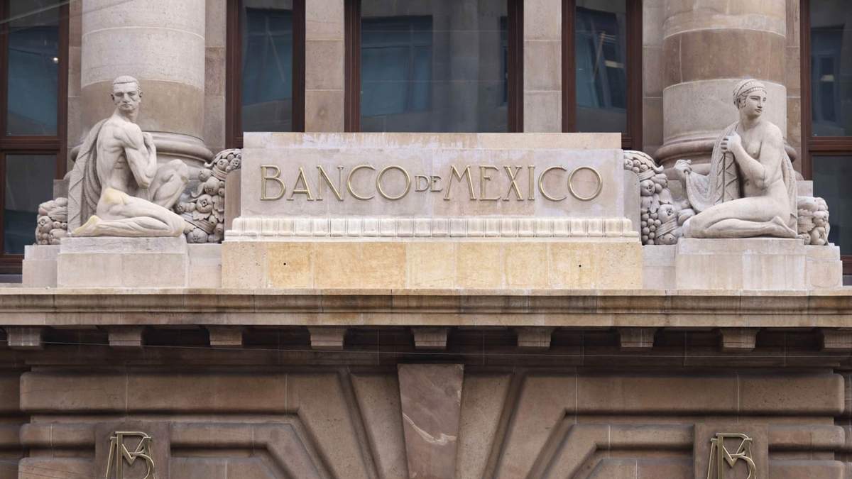 Fachada del Banco de México