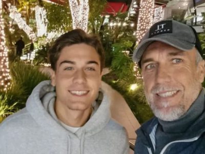 Así de grande está el hijo de Gabriel Batistuta, que se dedica al fútbol al igual que su padre