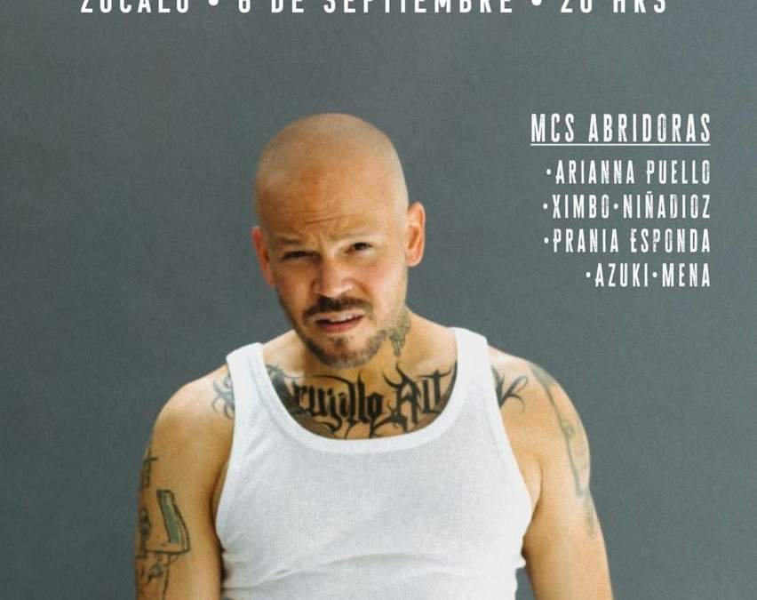 Critican a Brugada por concierto de Residente en el Zócalo y exigen resolver gentrificación y baches