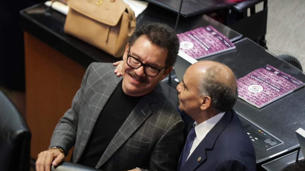 Ignacio Mier y Manuel Añorve en el Senado de la República