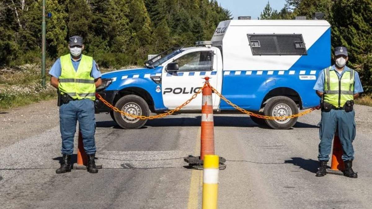 Agentes de la Policía de Neuquén. Fuente: (Twitter)