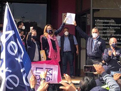 México Libre: Calderón y Zavala impugnan negativa de registro como partido del INE