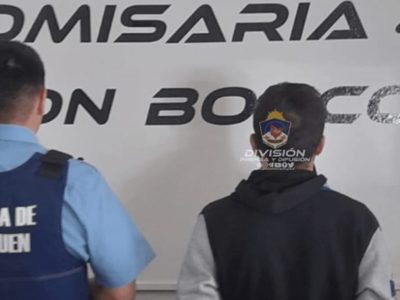 Un delincuente robó en un comercio y fue atrapado a las pocas cuadras