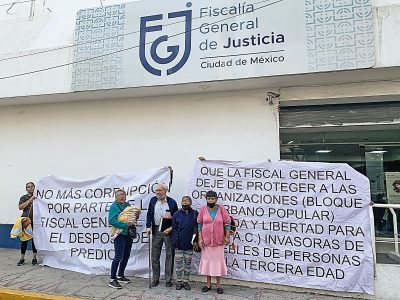 CDMX: "Salí de casa y cuando regresé el Bloque Urbano Popular me la había quitado"