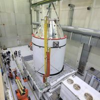 La primera nave Orion está lista para viajar a la Luna