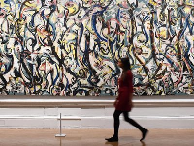 La policía de Bulgaria encontró una obra previamente desconocida de Jackson Pollock en una redada