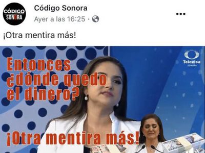 Alcaldesa de Hermosillo ofrece recompensa para dar con administrador de fanpage en Facebook